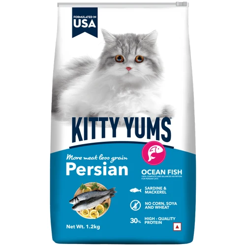 Kitty Yums Ocean Fish Persian Cat